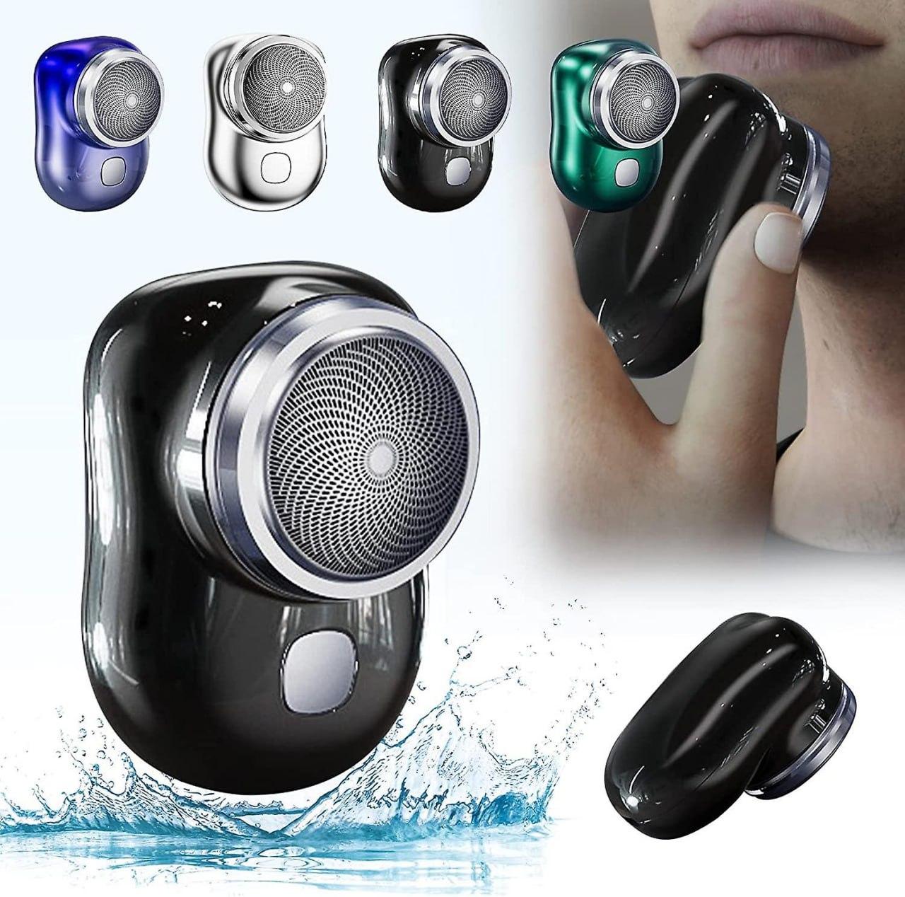 Mini Portable Electric Shaver – USB Rechargeable Pocket Razor for Men